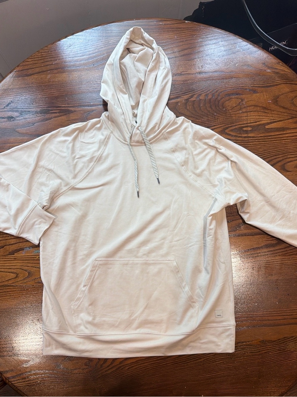 Vuori Halo Oversized DreamKnit Hoodie Cream Size XS VW279